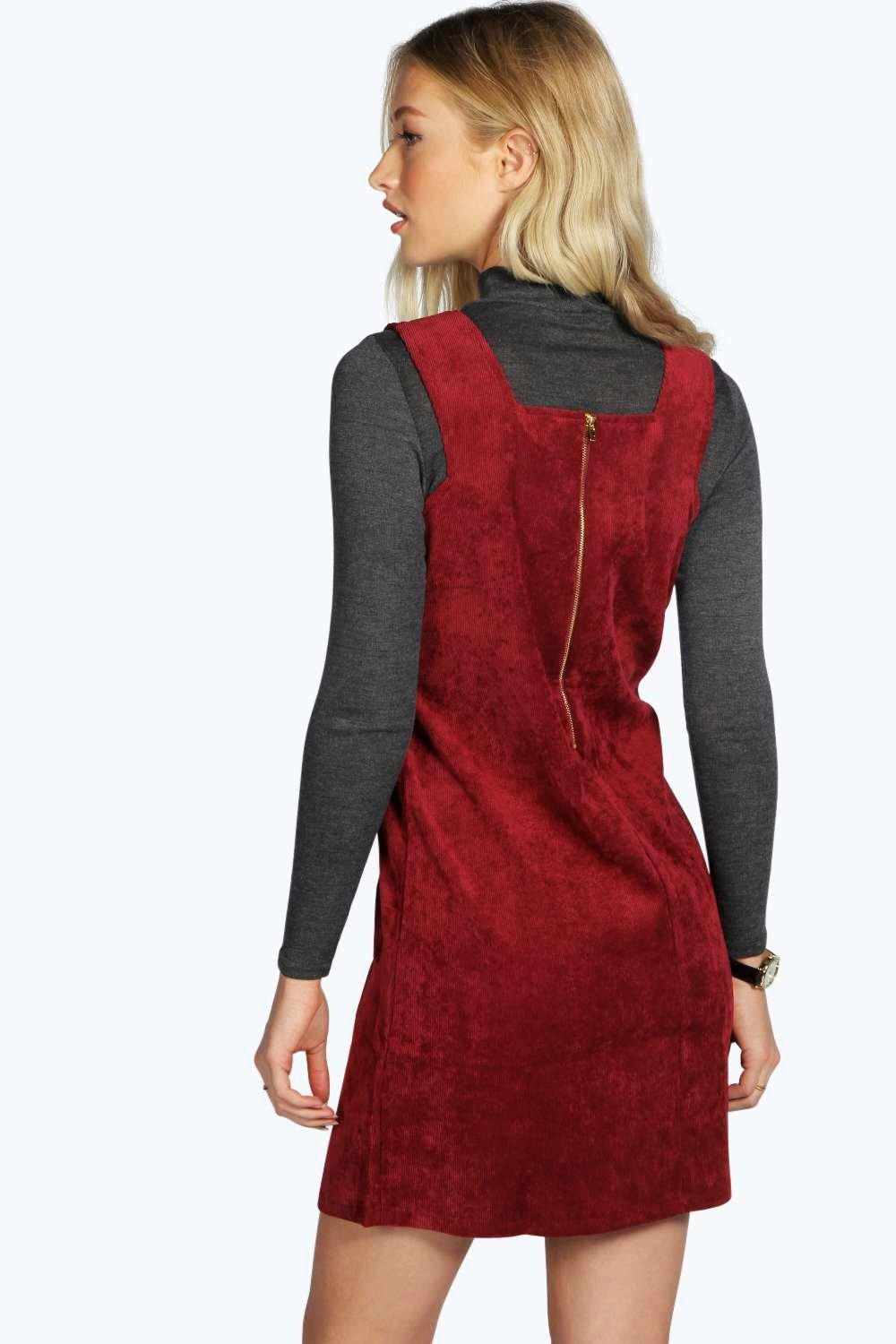 Berry Cord Pinafore